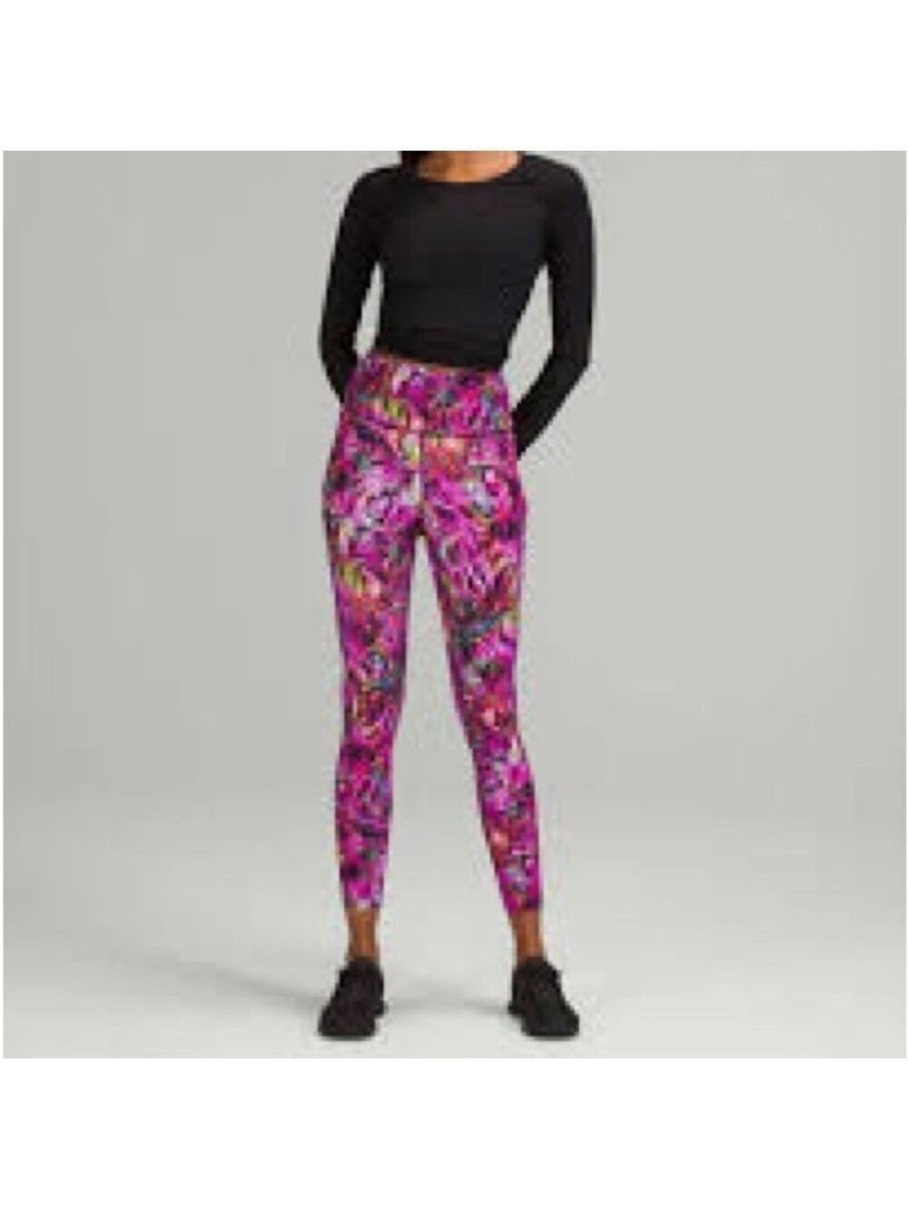 Lululemon Fast and Free 25” Hyper Flow Sz 18